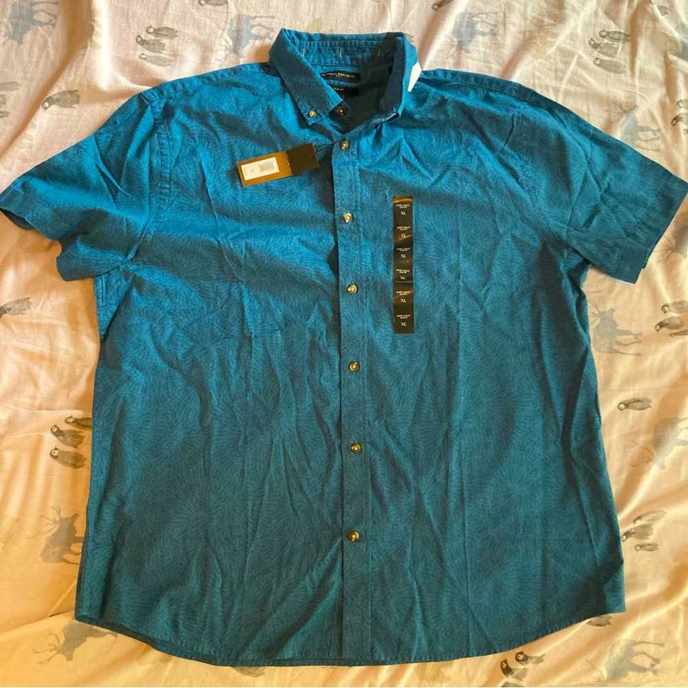 Slim Organic Cotton Shirt (Banana Republic Factory)